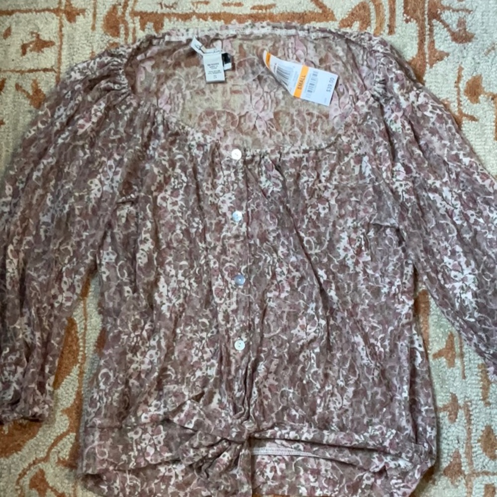 Lace babydoll top